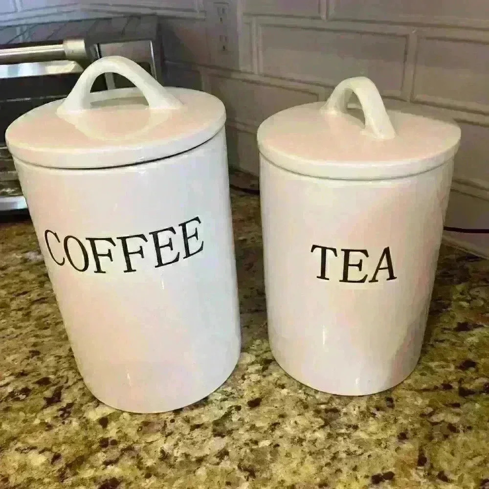 Coffee tea canister set - Picture 9 of 10